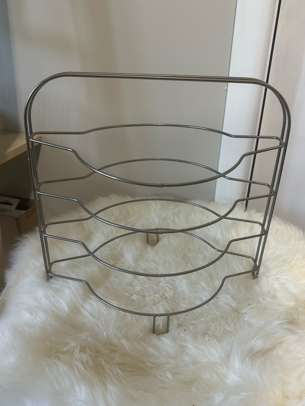 Vintage/antique Four-Tier Metal pie Rack/stand